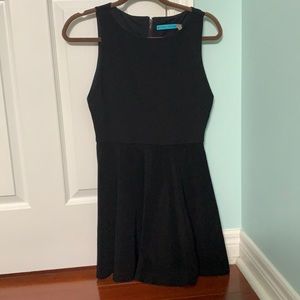 Alice + Olivia Black Skater Dress